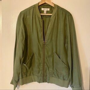 Kenneth Cole Reaction zip up bomber jacket